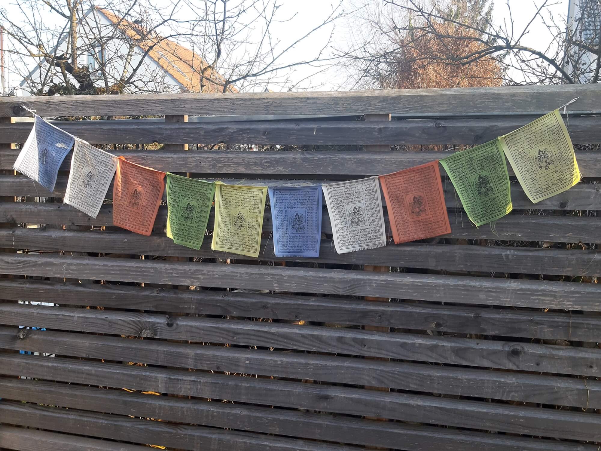 2024 Januar Blog - Zeit der bunten Fähnchen im Wind...